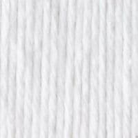 Lily Sugar'N Cream Aran Knitting Wool Yarn 71g -0001 White